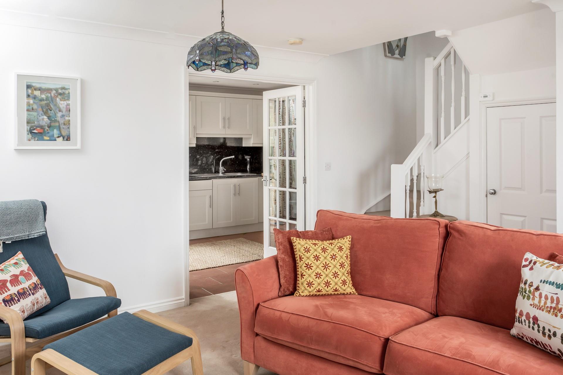 Sink into the sofa and put your feet up with a cup of tea after a coast path stroll.