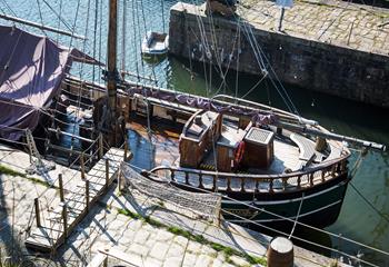Charlestown is known for its tall ships and shipping history, there is plenty to explore!