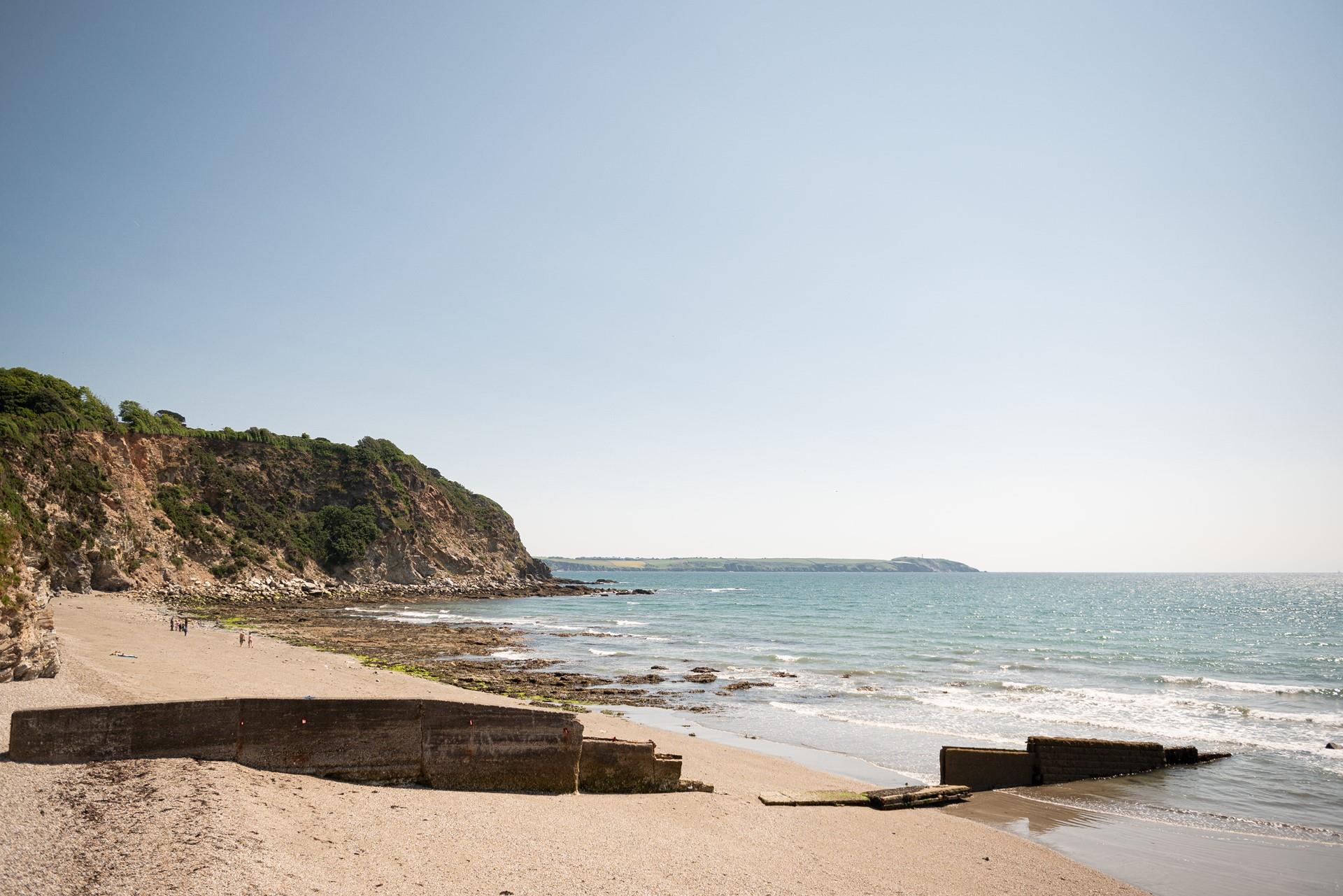 Relax on the sand and dip your toes in the turquoise water.