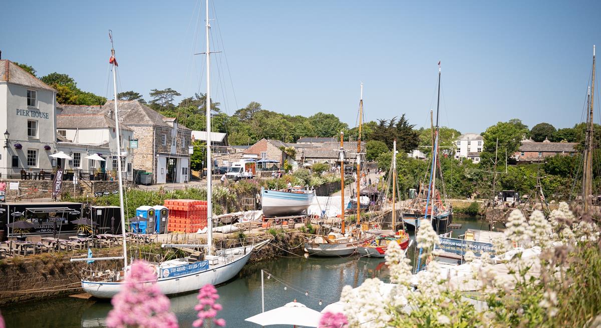 Relax in a harbourside eatery and enjoy the views!