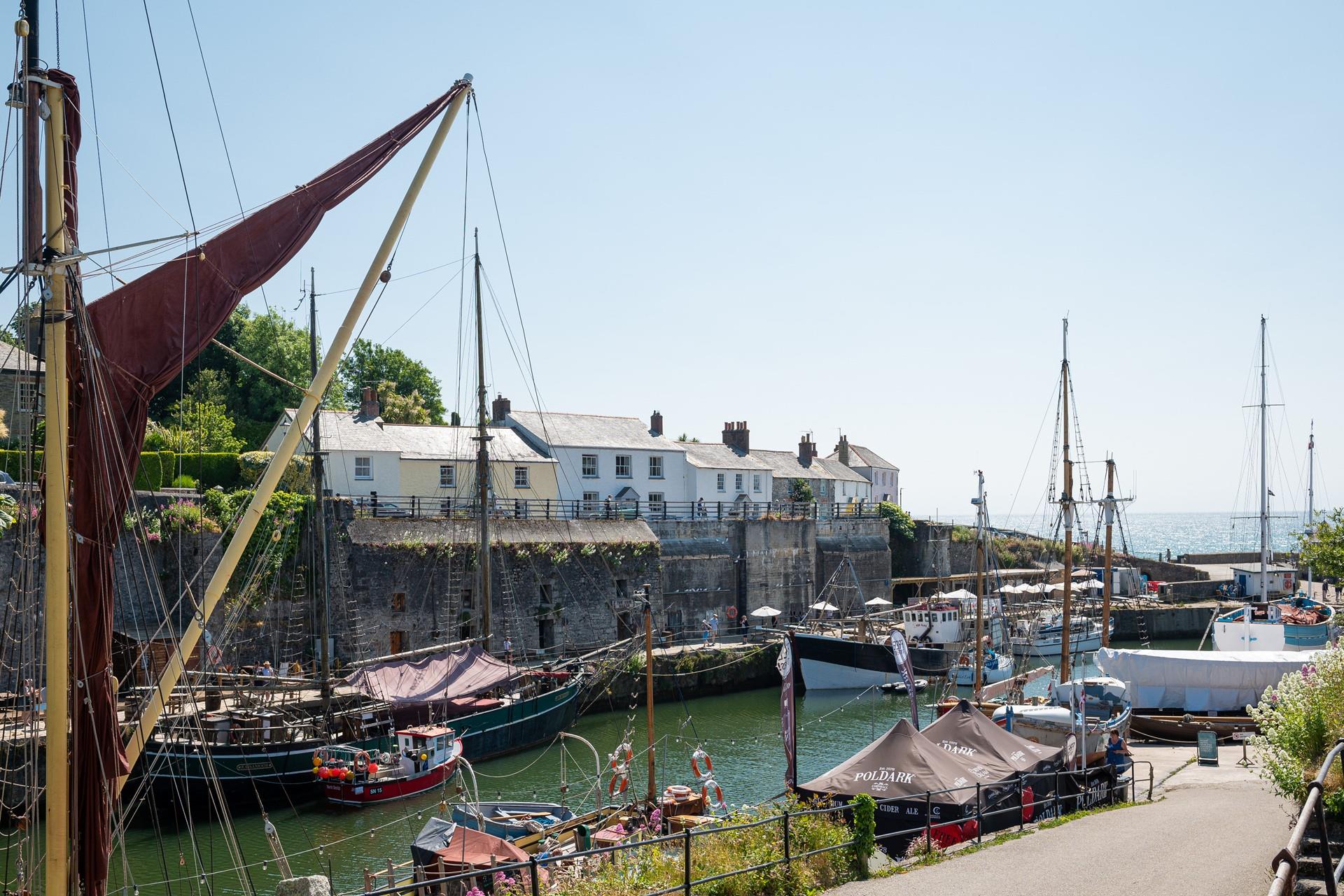 Picturesque views of the harbour.