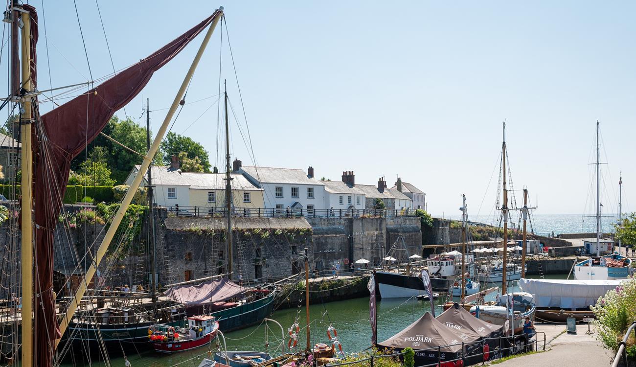 Picturesque views of the harbour.