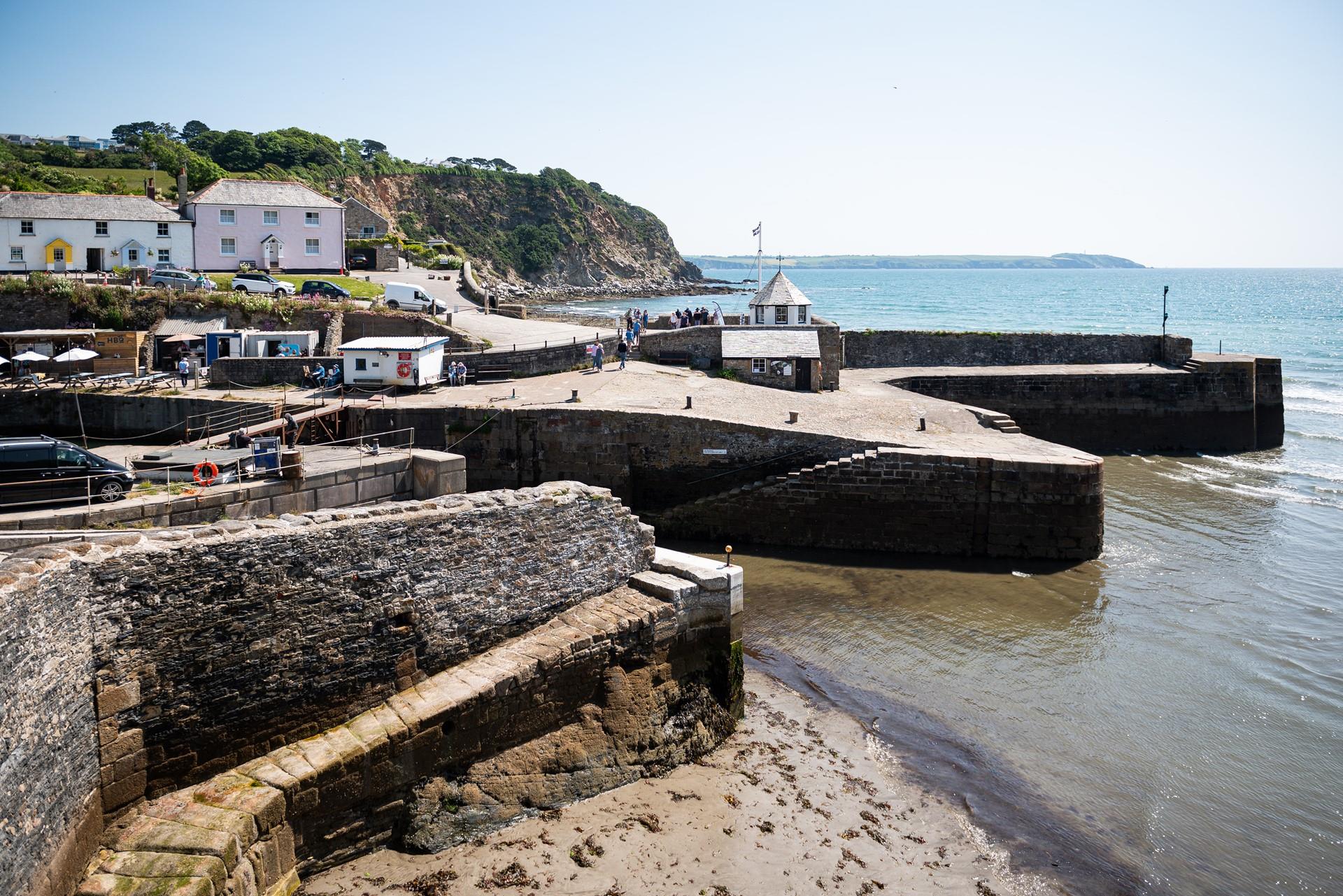 Find the stunning harbour just moments away.