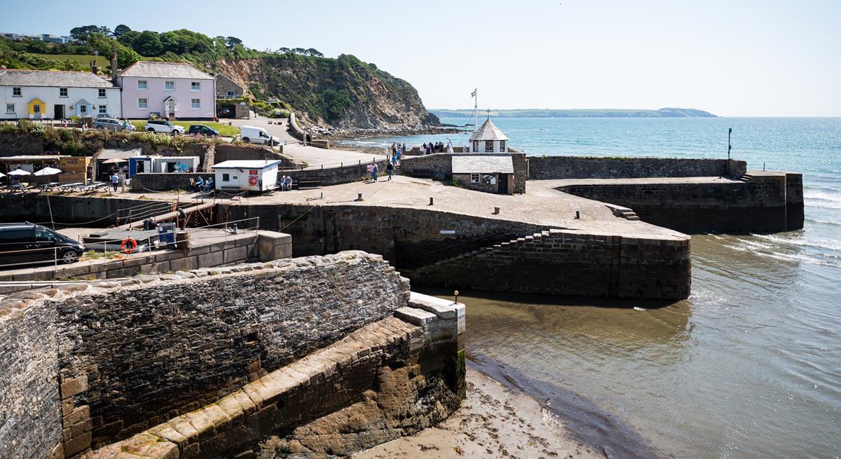 Find the stunning harbour just moments away.