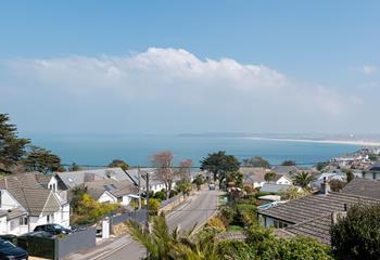 Take a stroll down to Carbis Bay beach for a day on the tropical sand.