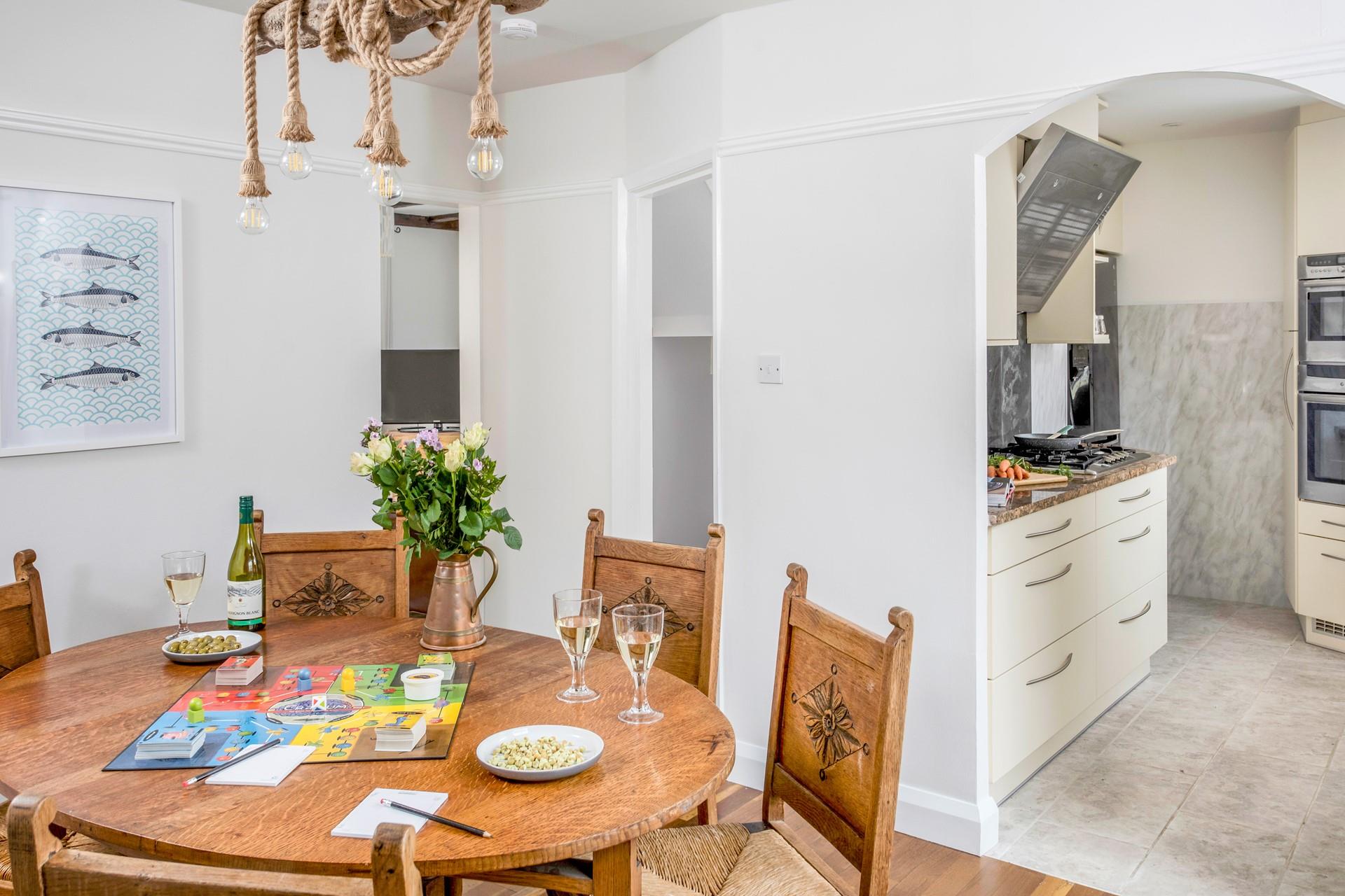 Stock up on snacks and spend evenings playing board games.