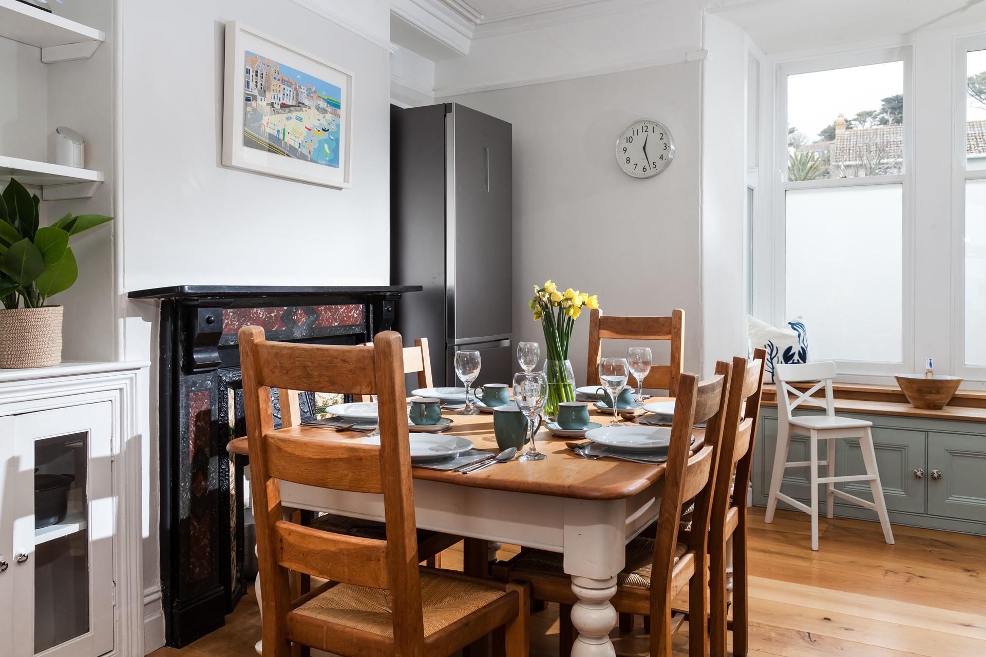 Gather the family around the table for a delicious feast.