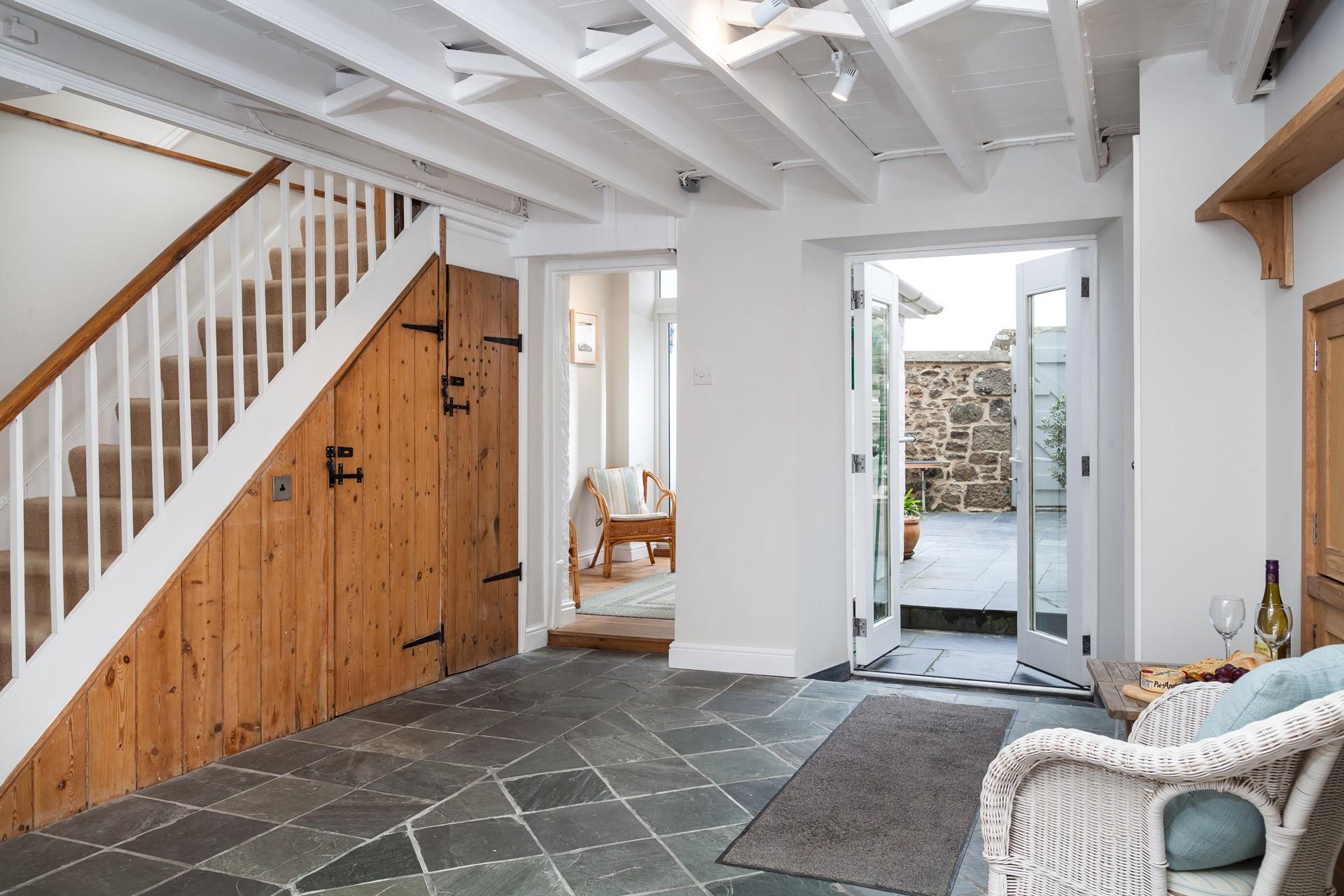 There is plenty of storage space for all important beach gear.