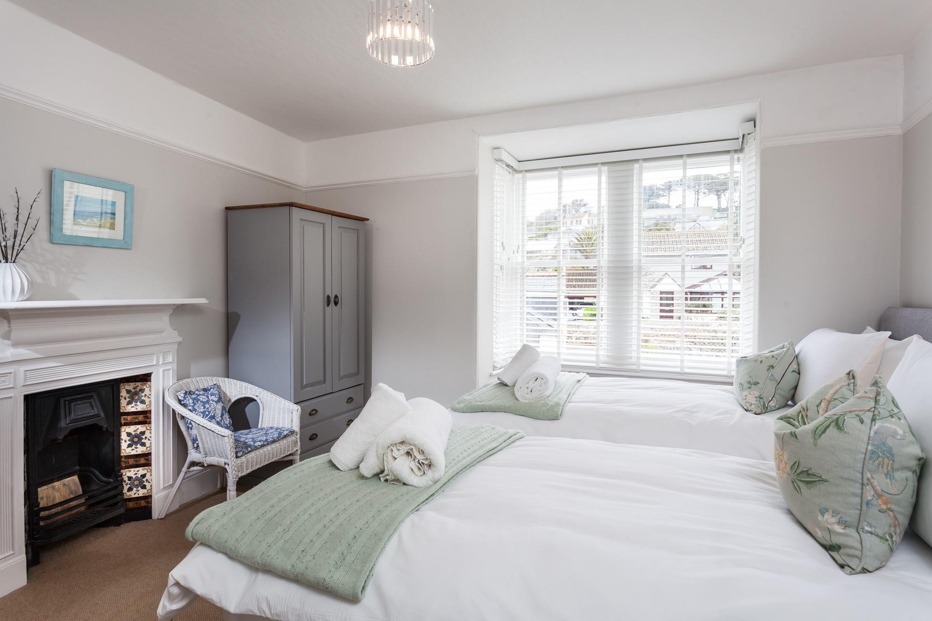 Tuck into the soft sheets and drift off to sleep after a busy day.