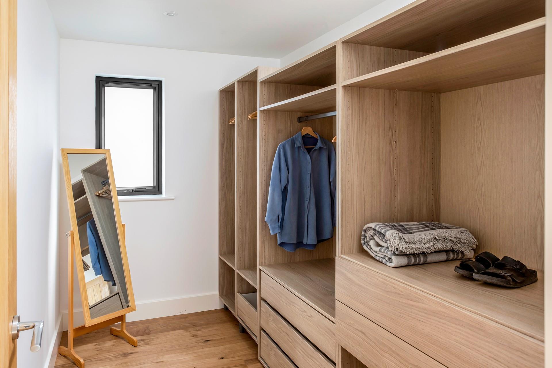 Get ready in your very own dressing room, what a luxury!