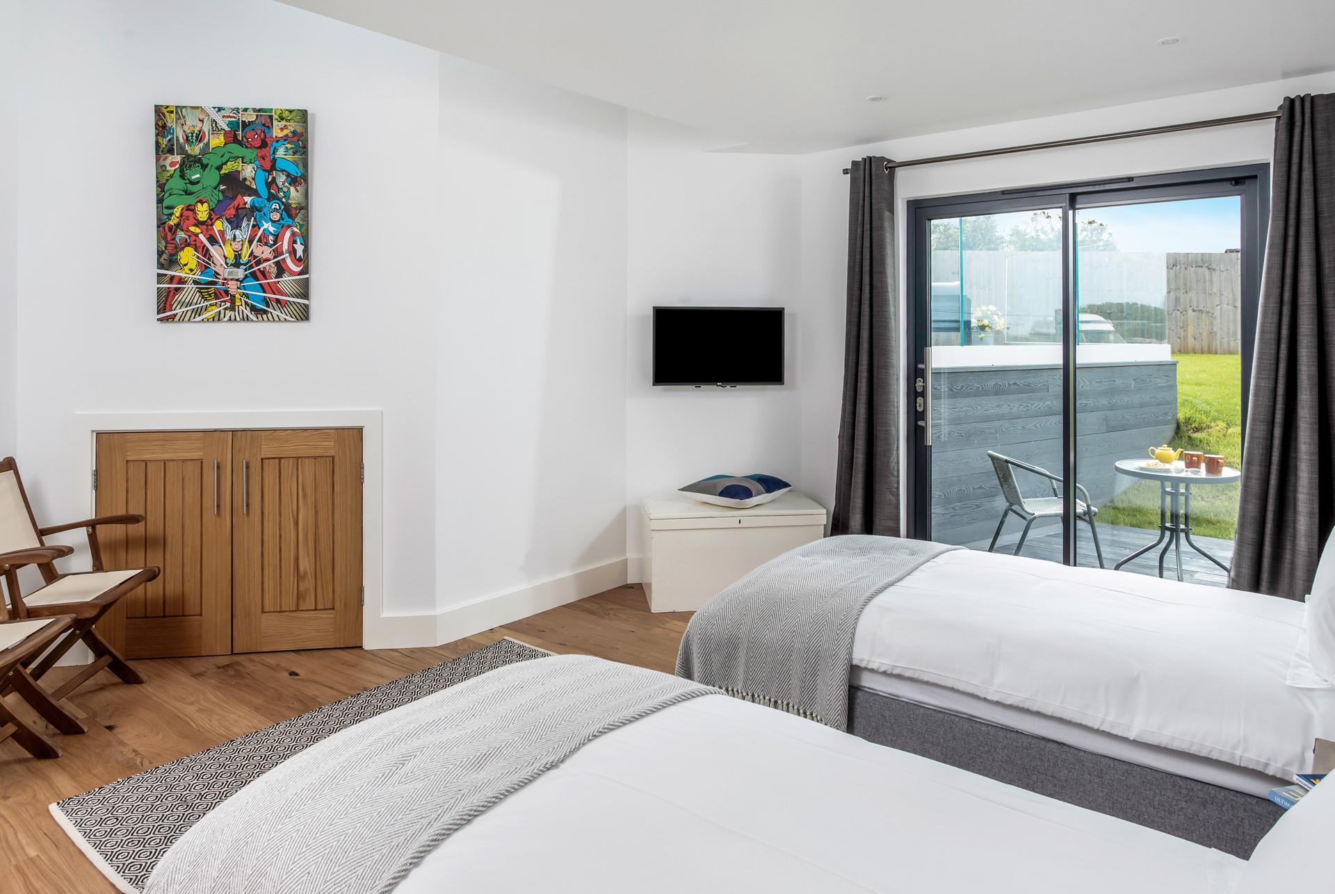 Slide open the patio doors and head outside to tuck into breakfast alfresco.