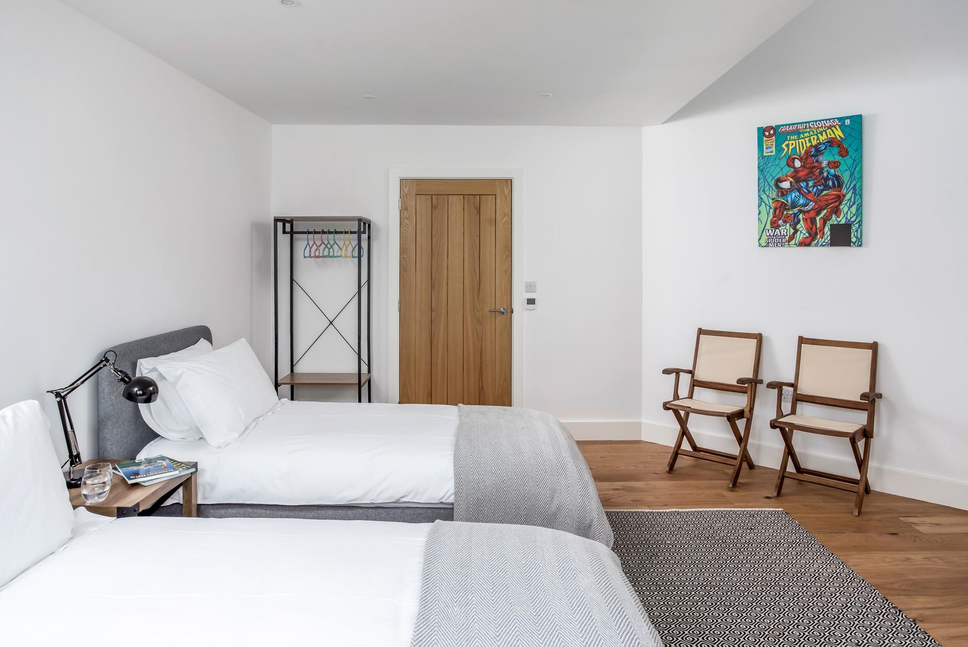 Tuck the little ones into bed and head outside for an evening drink on the terrace.