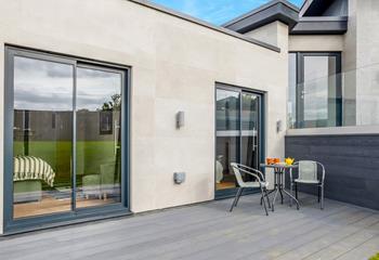 Most of the bedrooms have sliding doors to the terrace to enjoy breakfast in the morning.