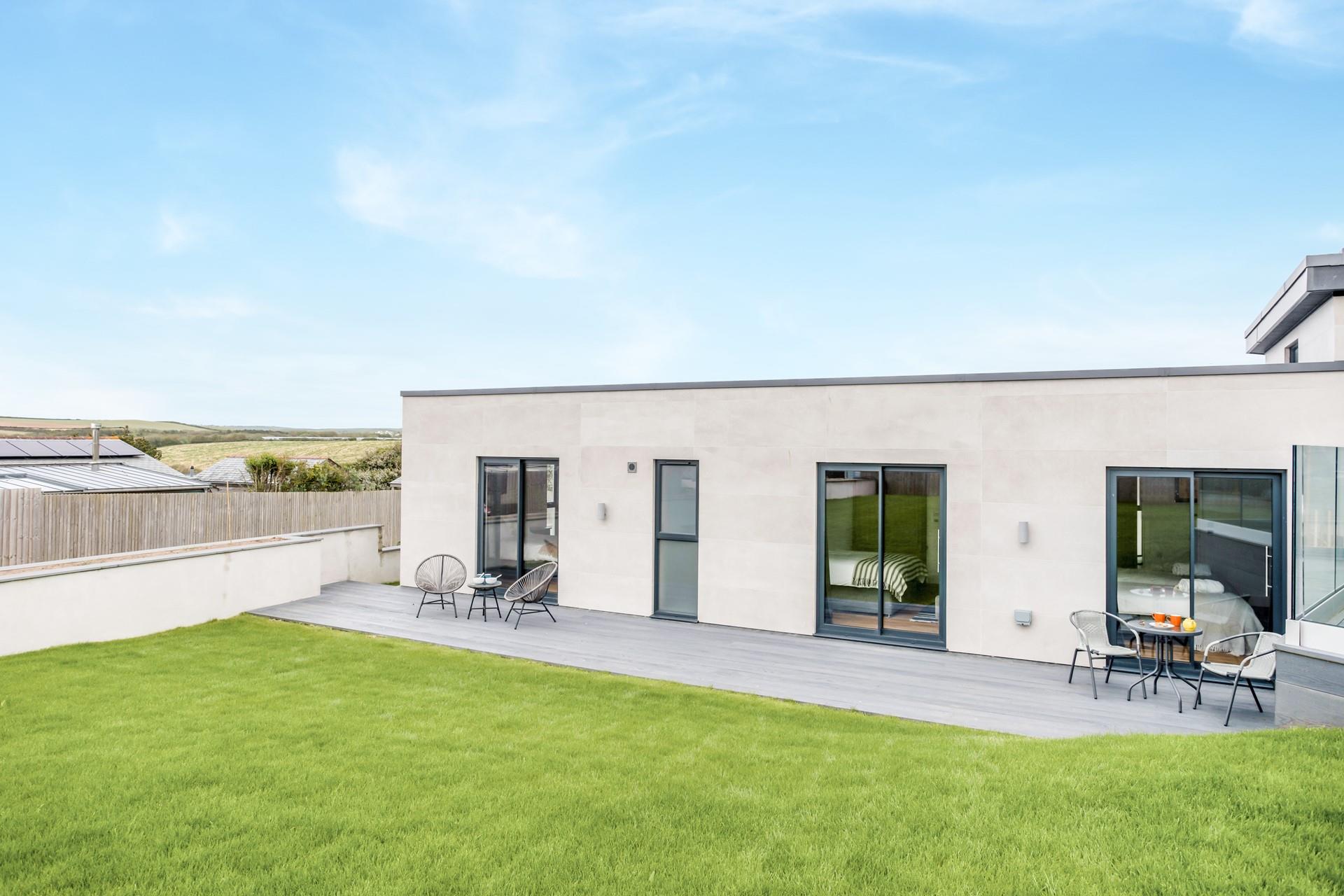 If you don't feel like going out soak up in the sun in the garden!