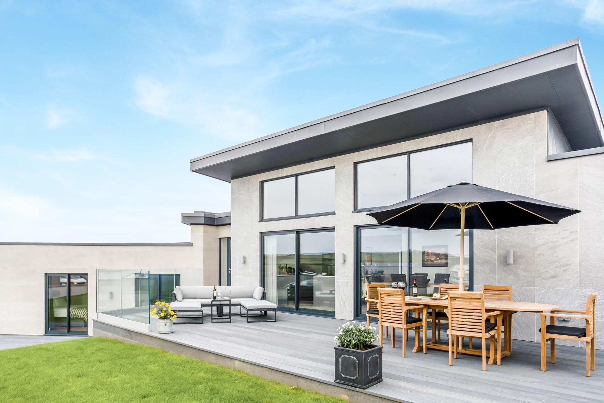 Karrek Chi is a modern and contemporary holiday home offering a stylish escape.