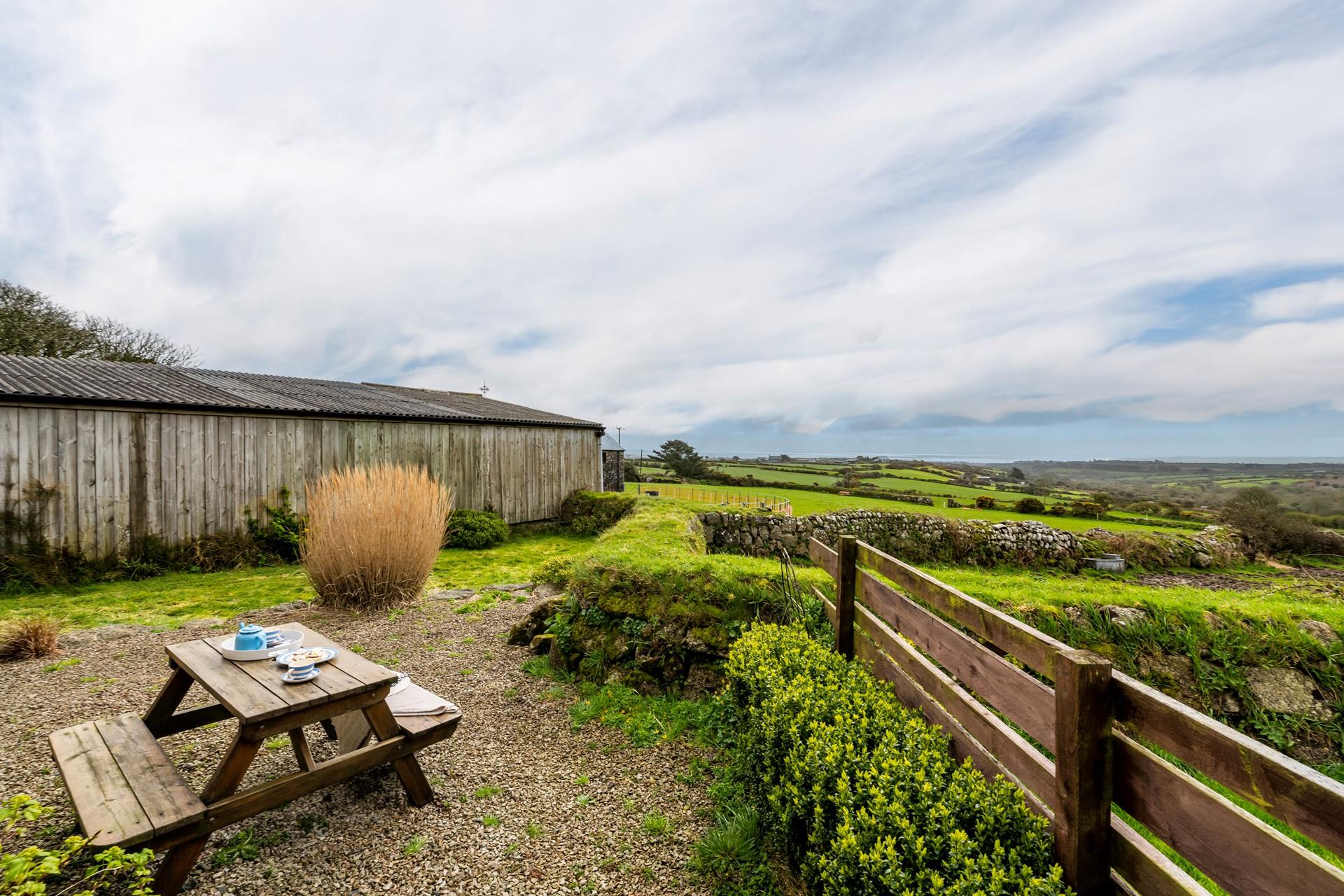 Take your afternoon tea al fresco and soak up the sunshine.