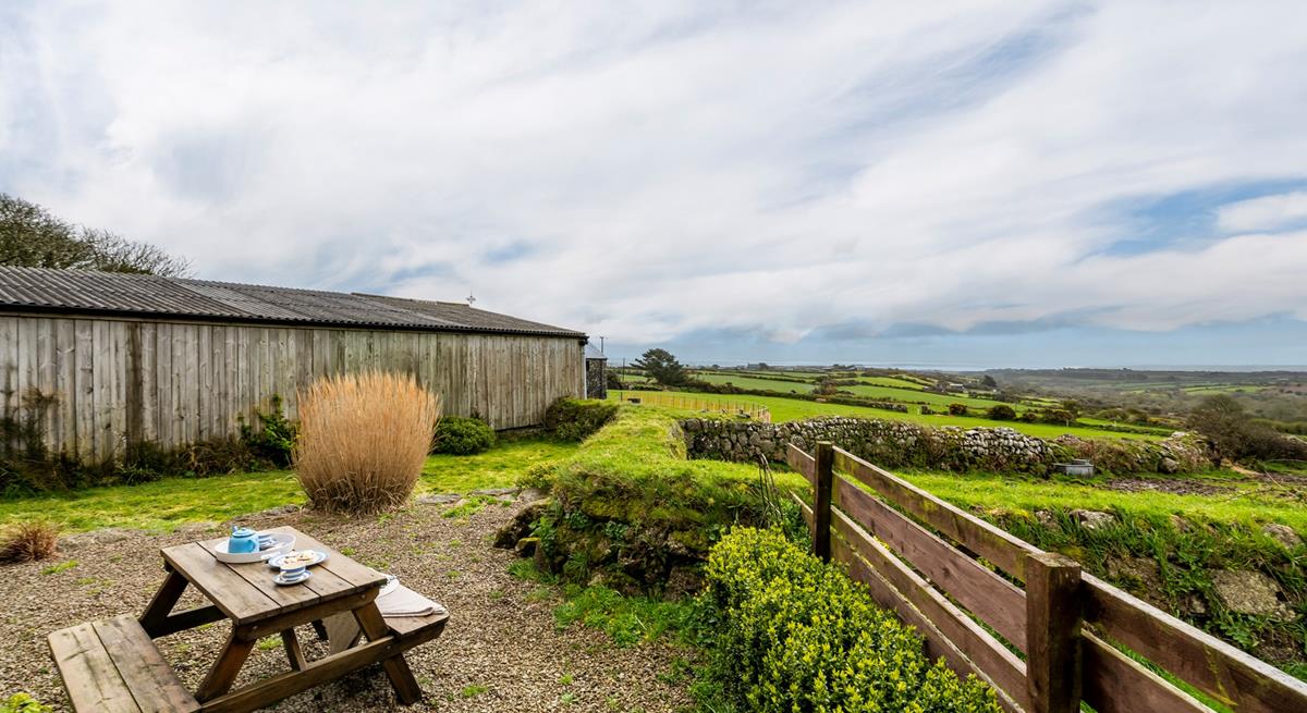Take your afternoon tea al fresco and soak up the sunshine.