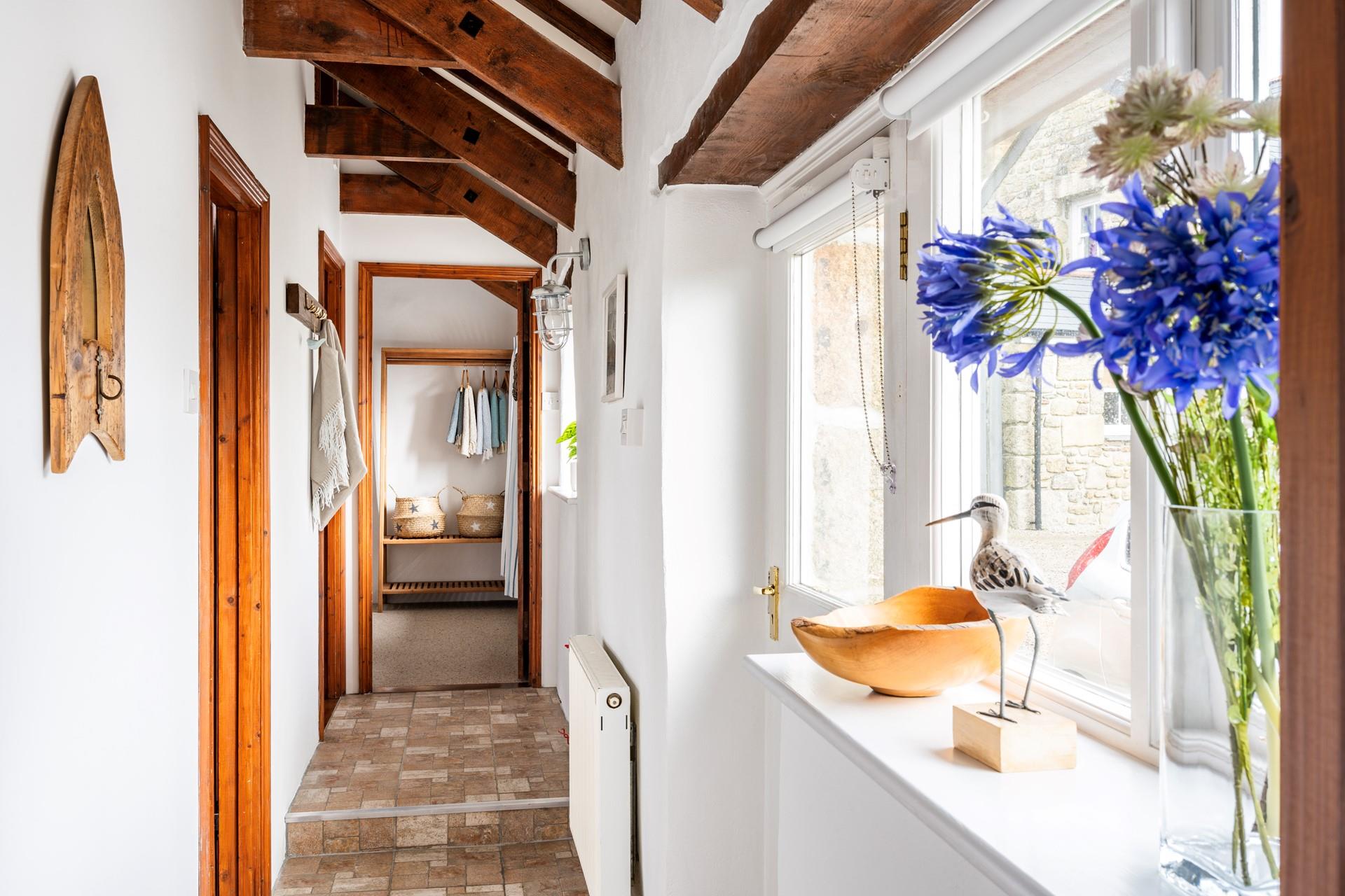 You can bring your furry friend to join in on beach days and coastal walks at Trelowarren Barn.