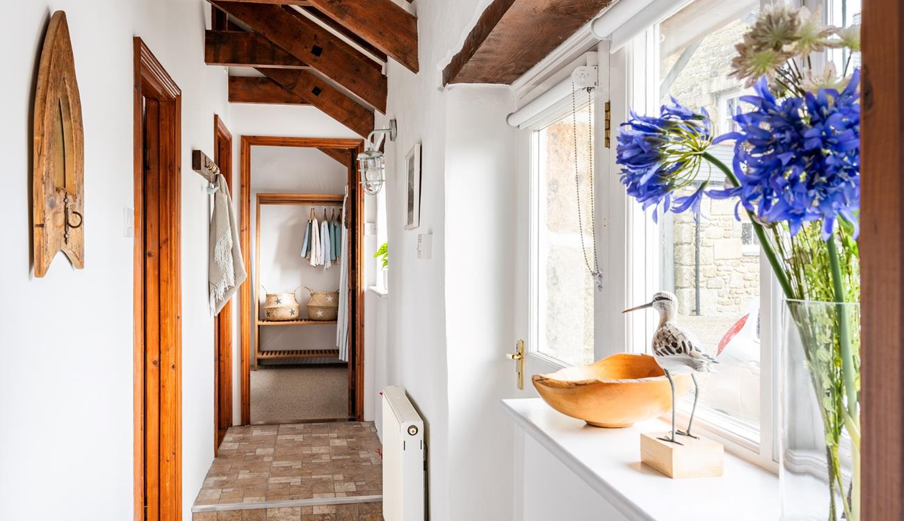 You can bring your furry friend to join in on beach days and coastal walks at Trelowarren Barn.