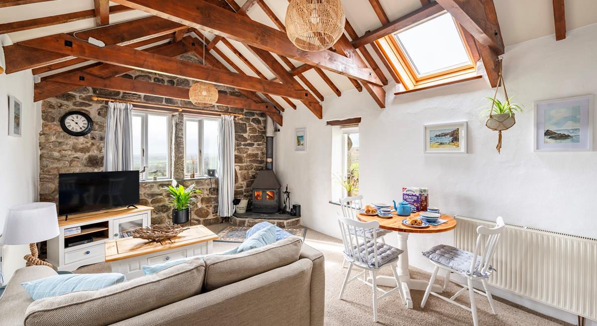 This delightful barn conversion offers peace and tranquillity for a couple.