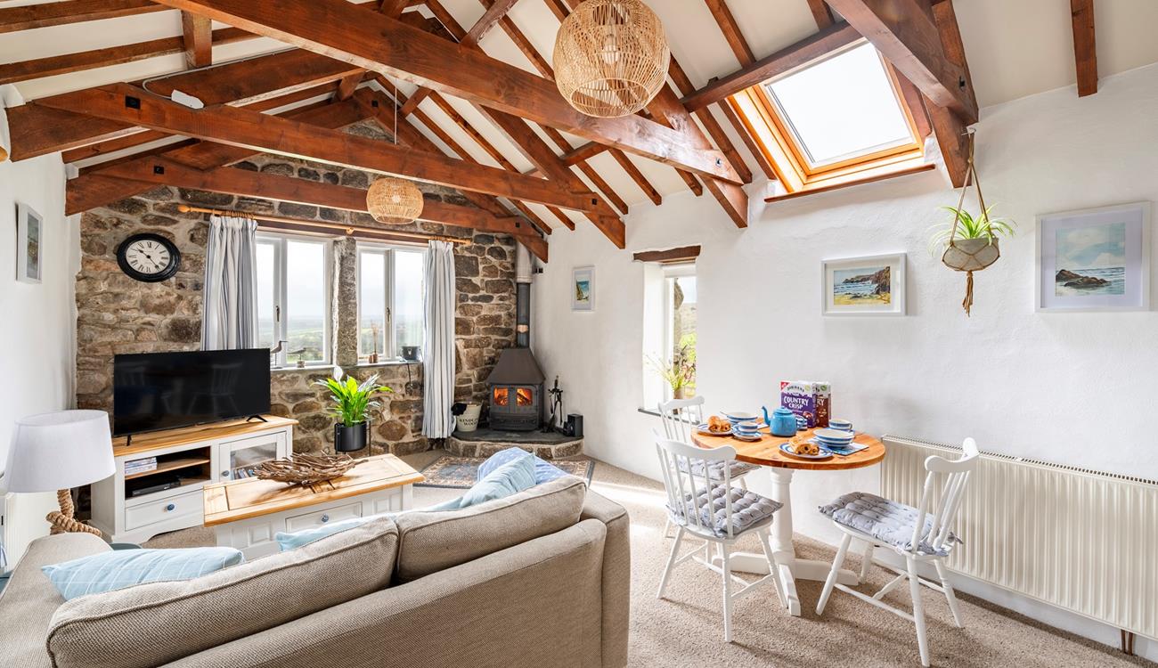 This delightful barn conversion offers peace and tranquillity for a couple.