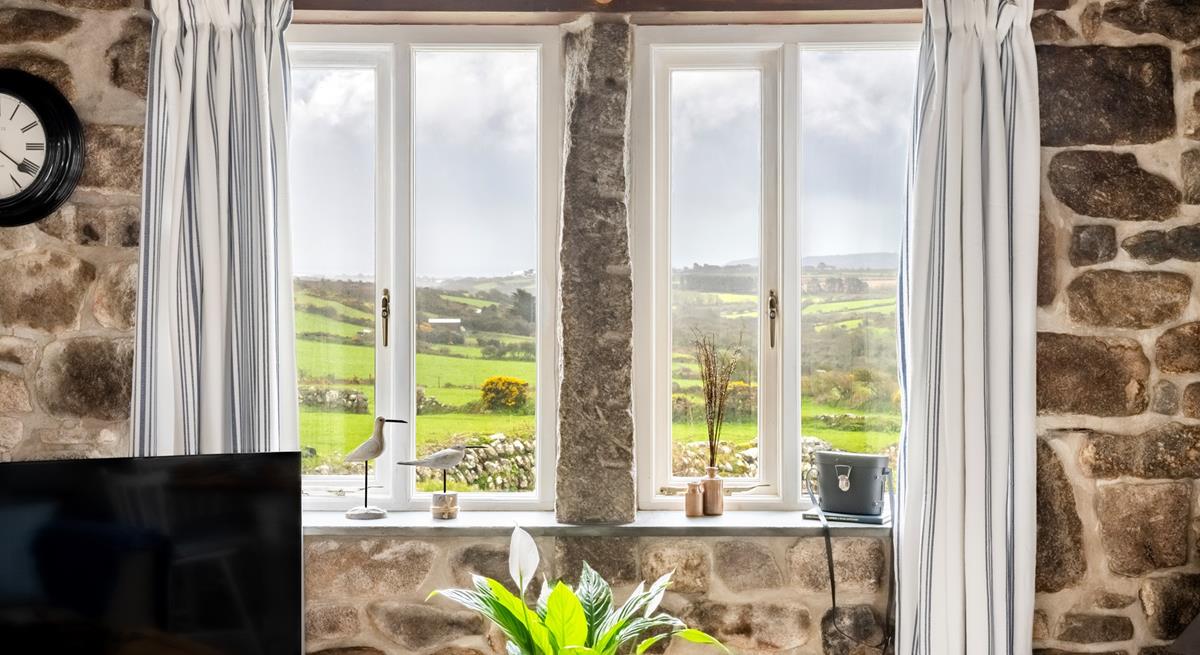 Gaze out at the countryside views as you sip a morning cuppa.