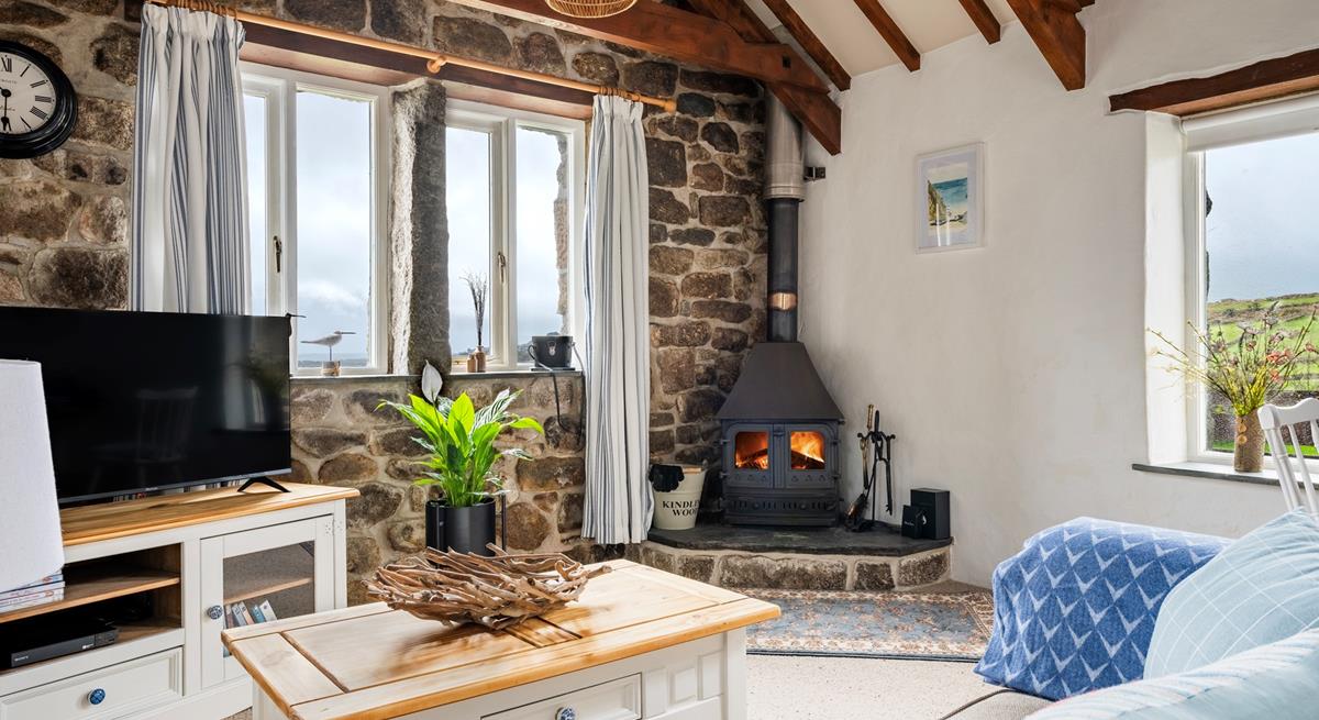 Listen to the crackle of the woodburner on a chilly afternoon and snuggle up with a hot chocolate.