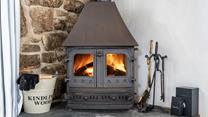 Light the woodburner after a blustery beach walk.