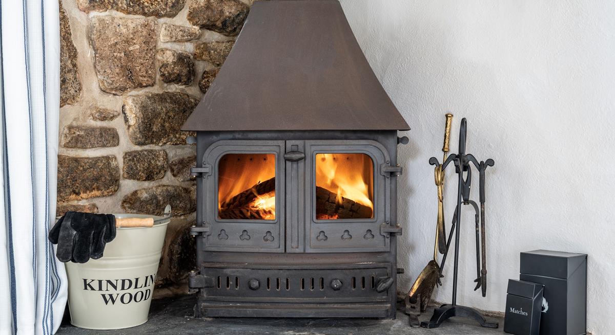 Light the woodburner after a blustery beach walk.
