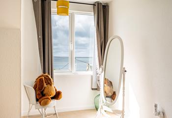 Every bedroom has fabulous sea views to enjoy!