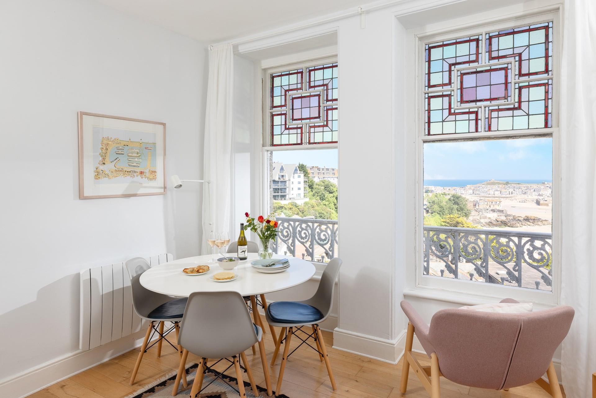 Pour yourself a glass of wine and enjoy the view.