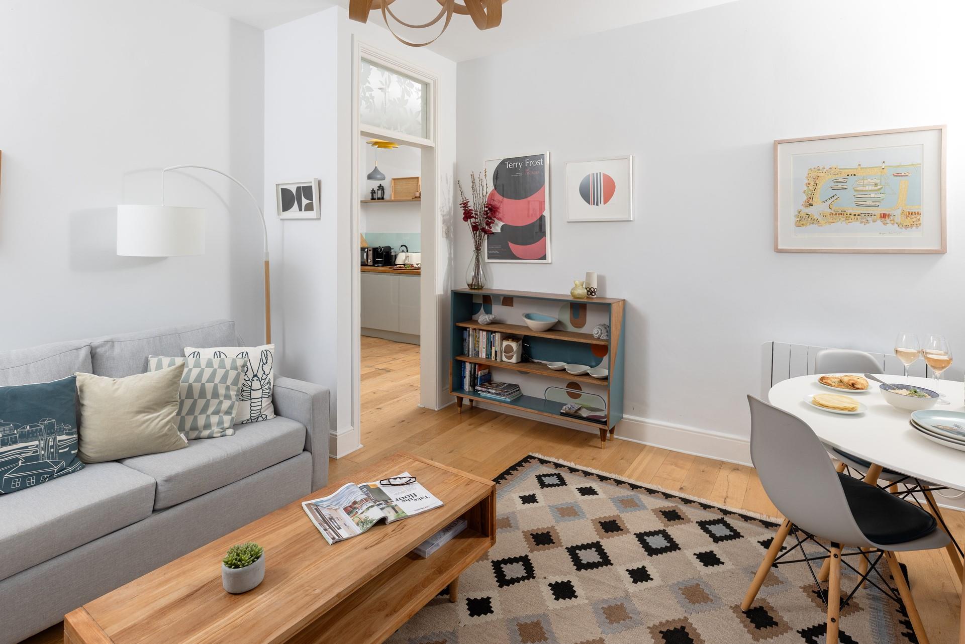 Spend quality time together as a family in the comfortable sitting room.