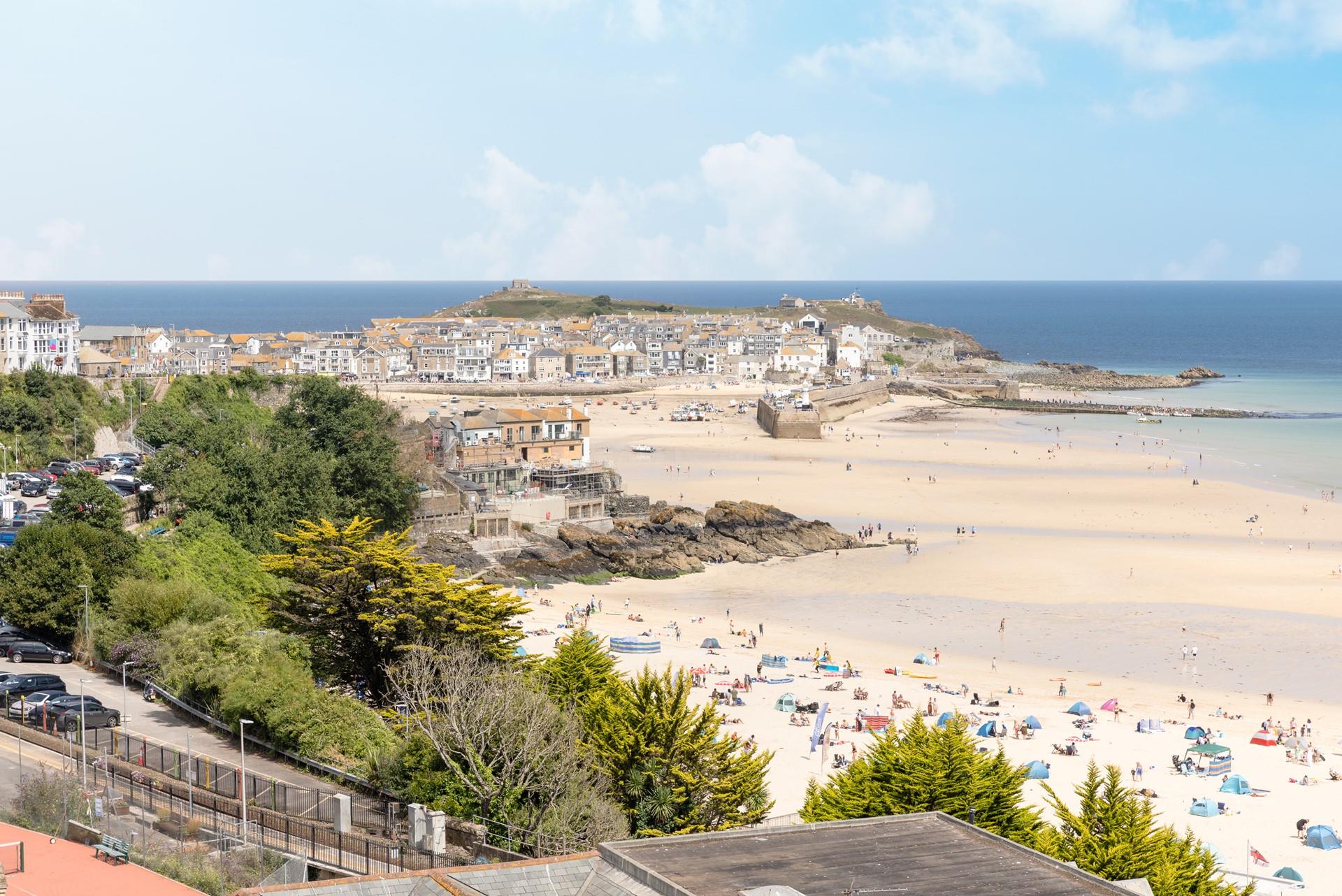 Head into town to explore the shops and cafes on the cobbled streets.