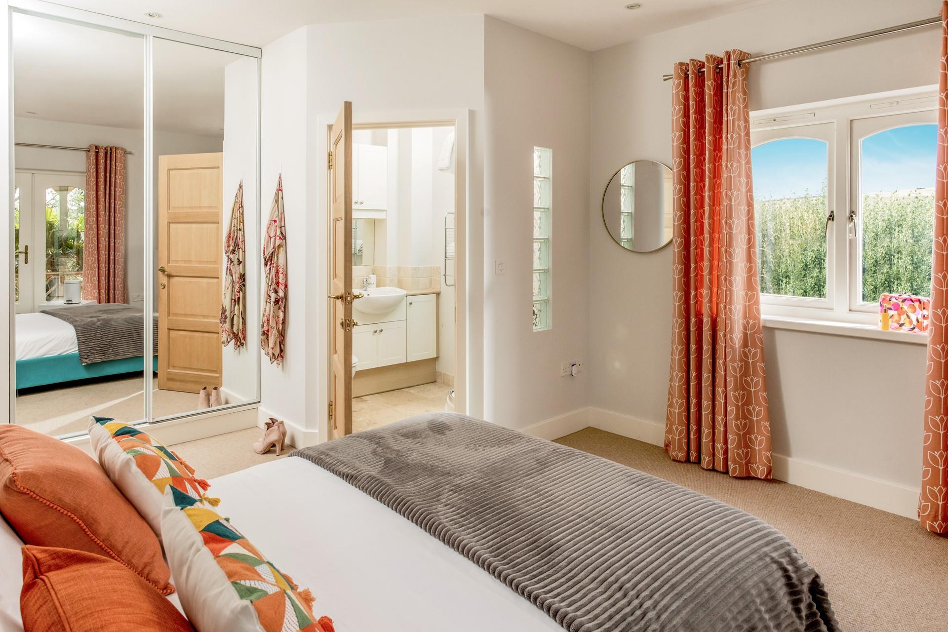 Climb out of bed in the morning and out to the decked area to check the day's weather.