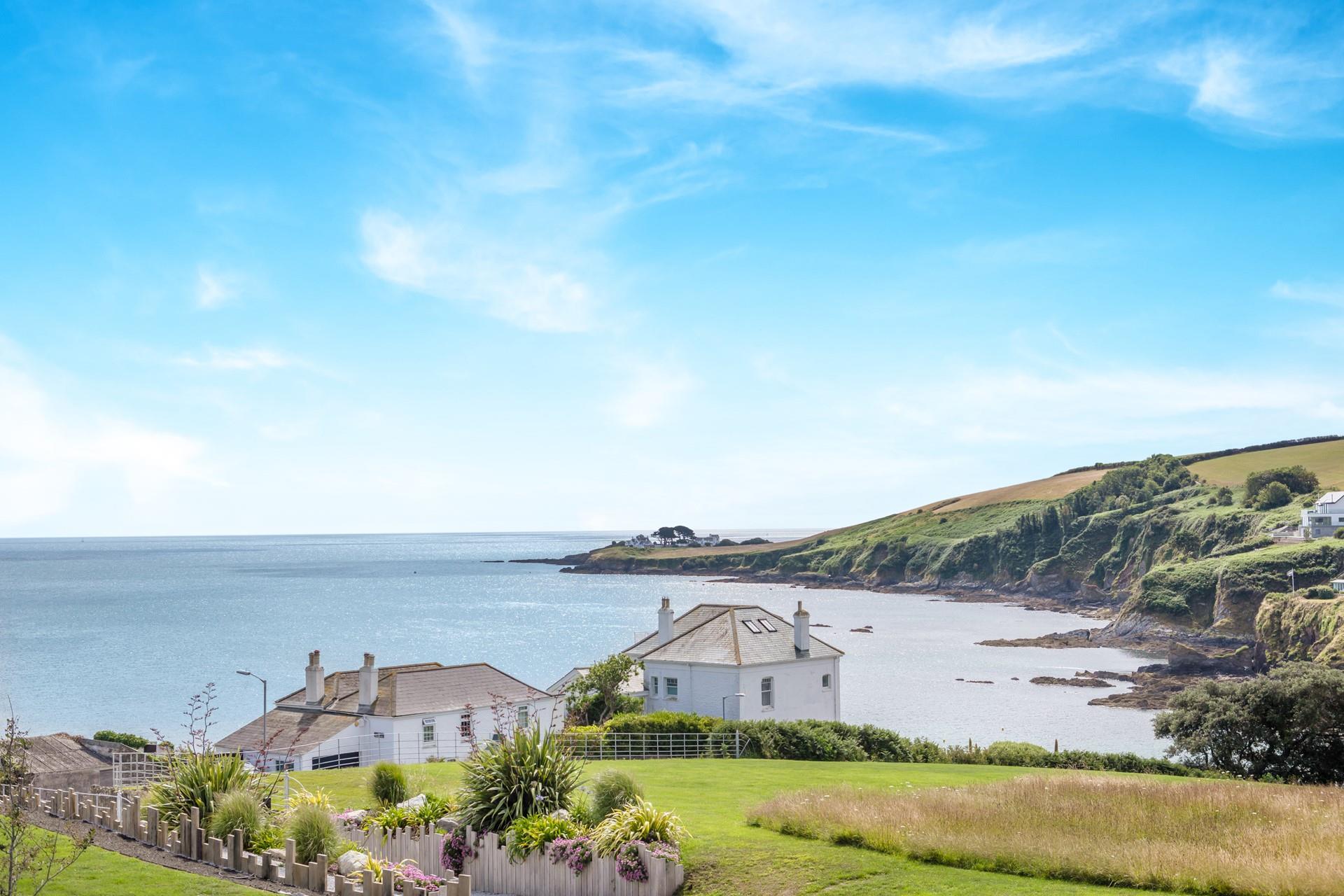 Watch the sea glistening in the sun from the large balcony area.