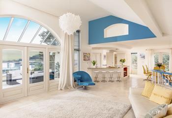 The open plan living space is perfect for spending quality time together as a family.