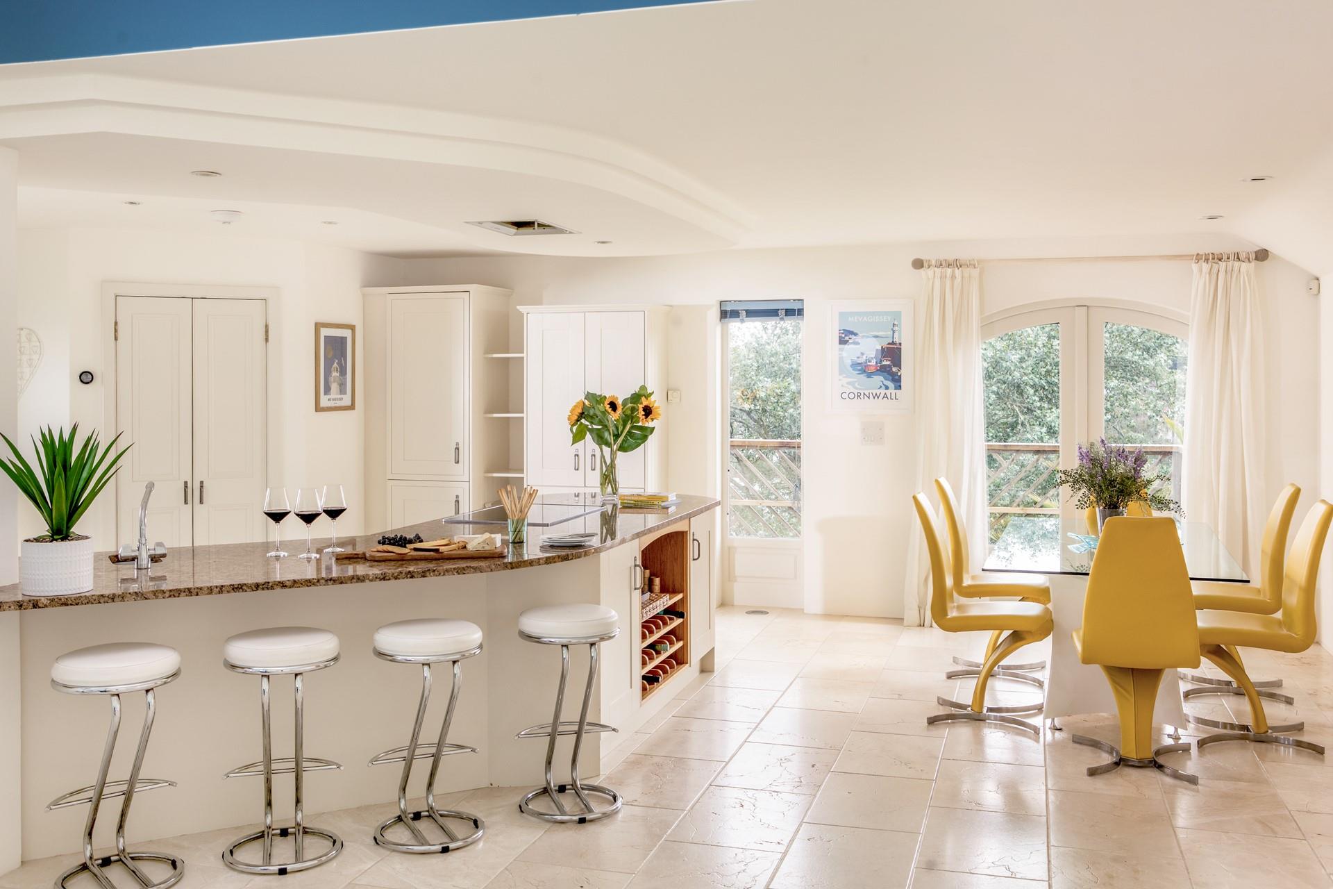 Tuck into warm pastries in the morning at the breakfast bar to start the day.