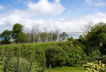 Take a scenic train ride into St Ives if you don't feel like walking.