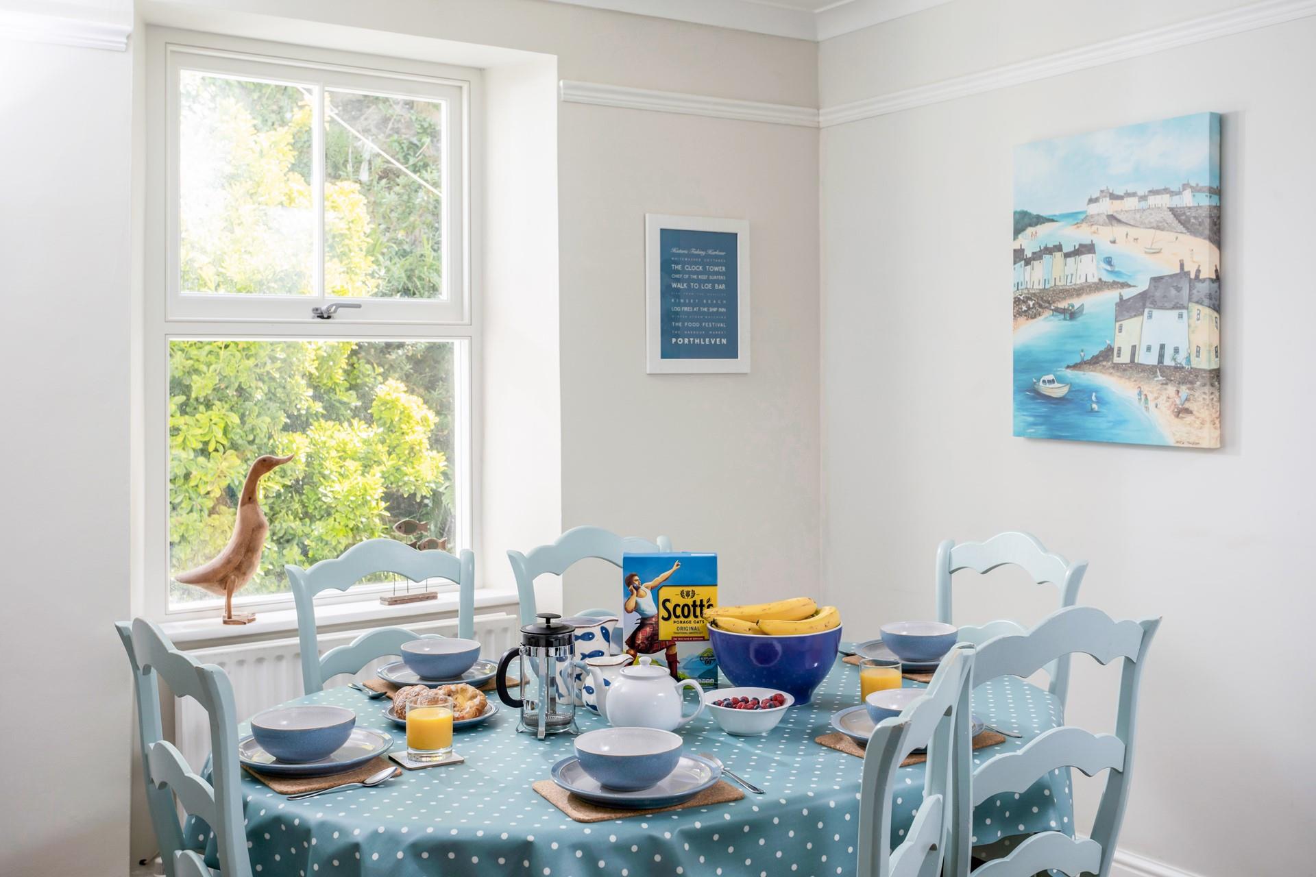 Start the day with a delicious breakfast before heading out to a local beach.