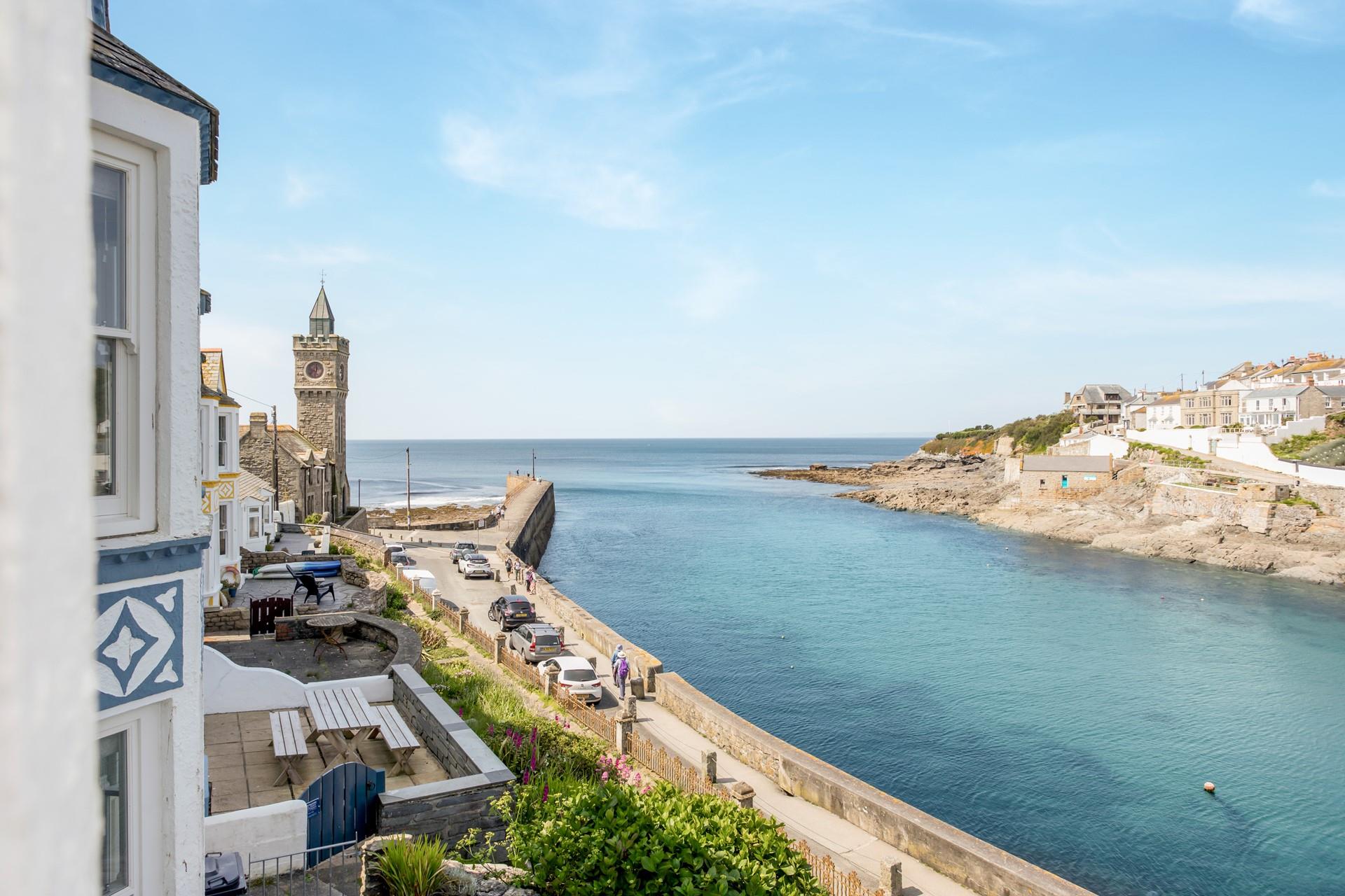 Take an early morning dip in the harbour before the town wakes up.