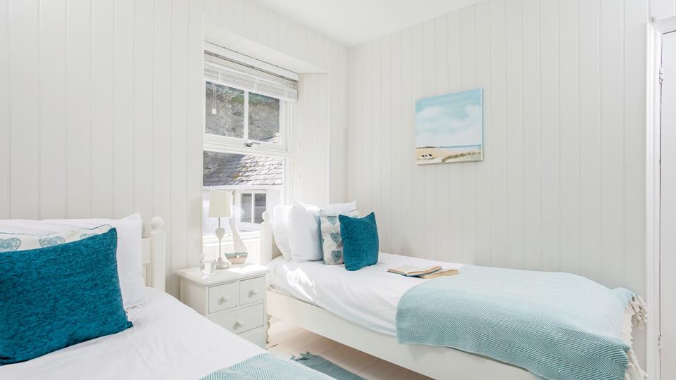 Stylishly decorated, the bedrooms all reflect the seaside location.