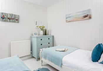 The bedrooms provide a restful retreat after summer days exploring.