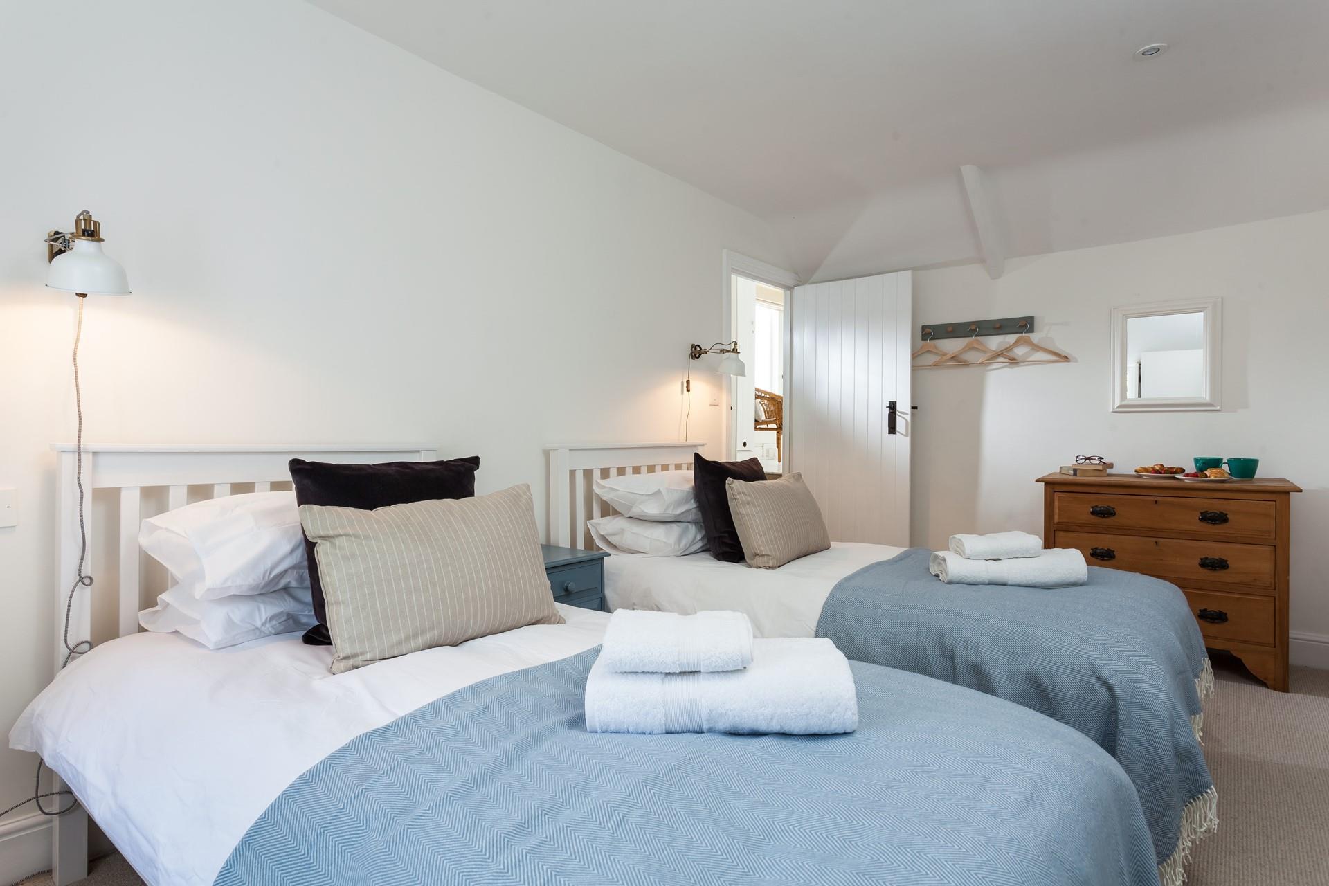 Start the day right with breakfast and a cuppa in bed.