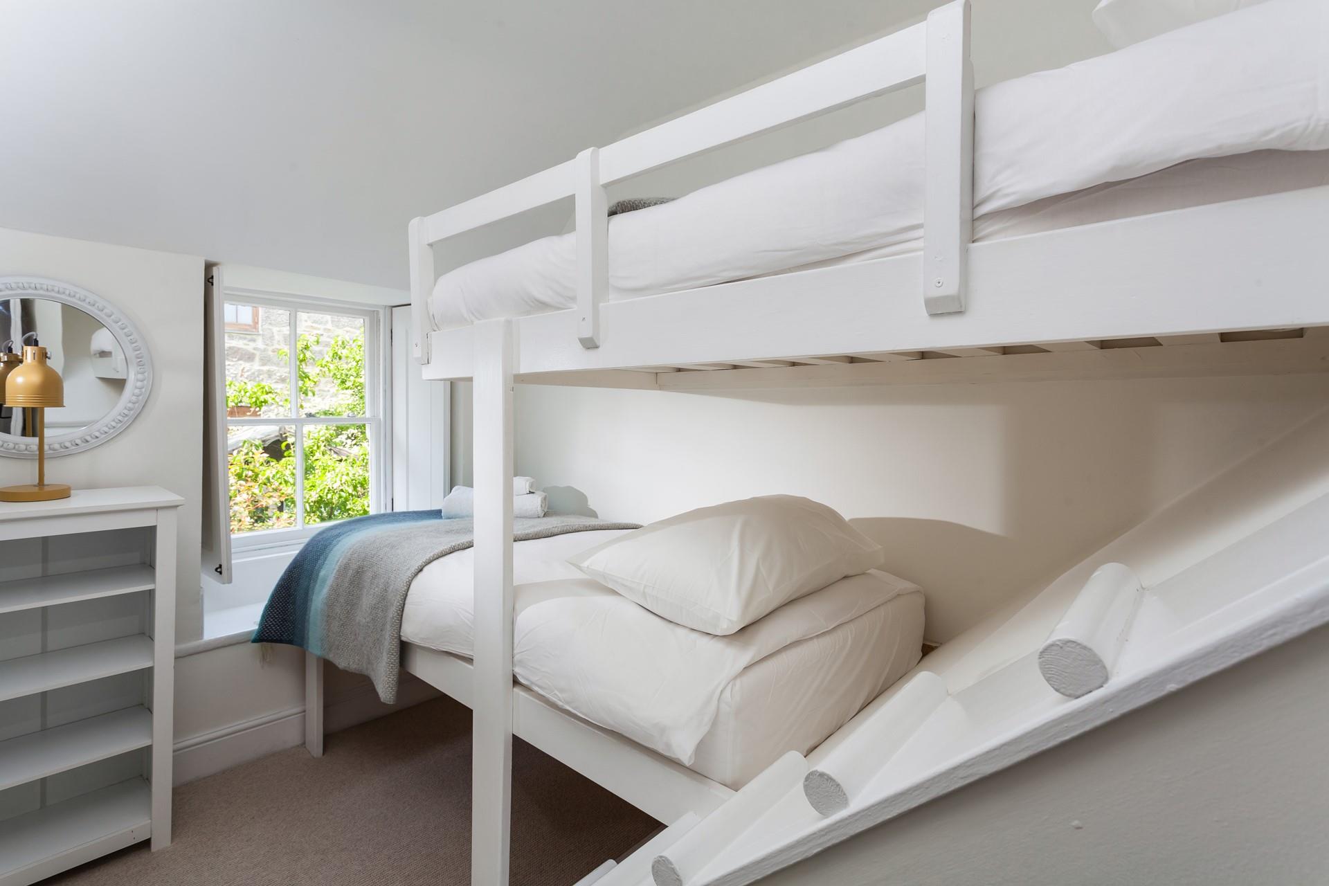 Bedroom 1 has bunk beds perfect for the little ones!