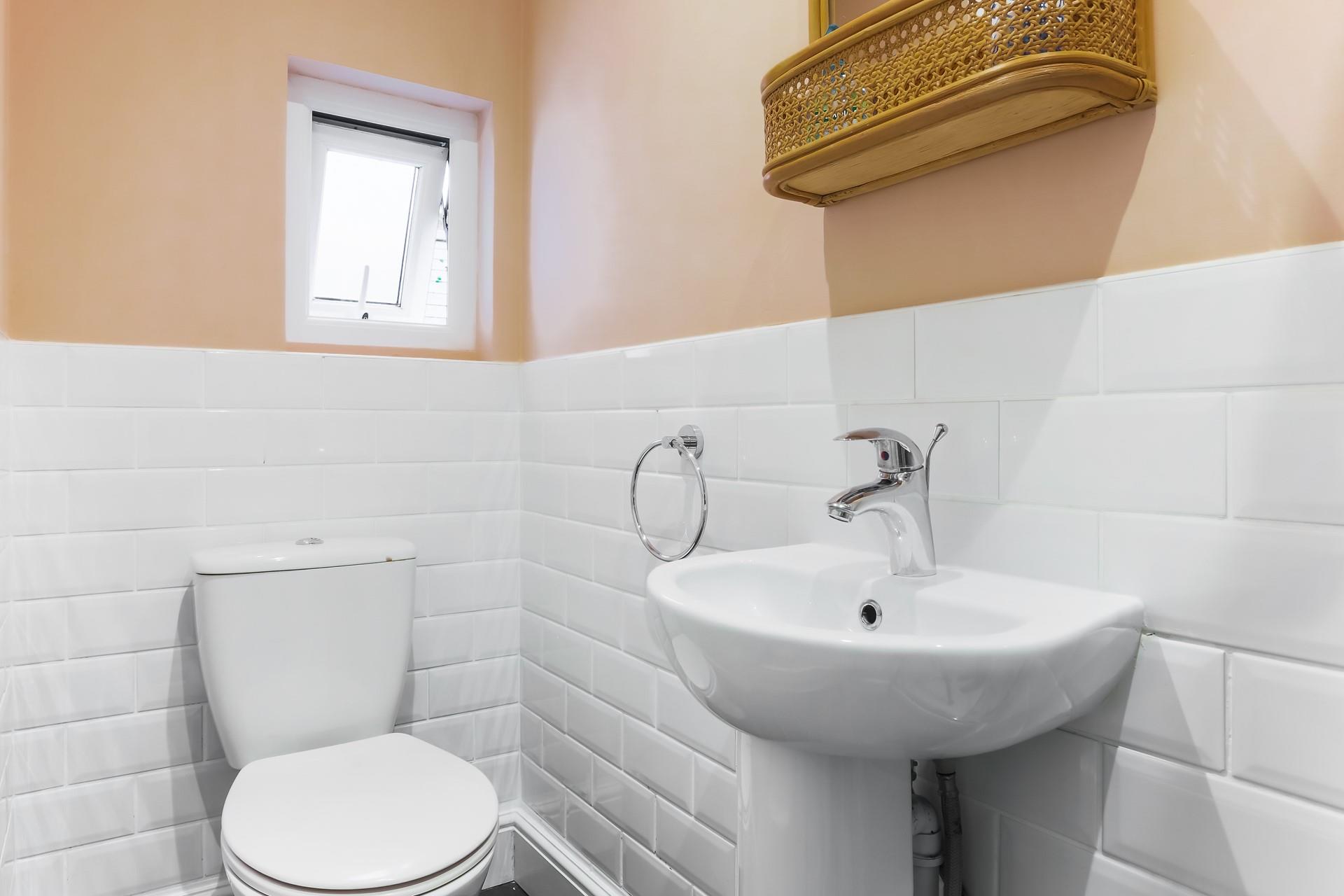 Get ready for the day in the shower room.