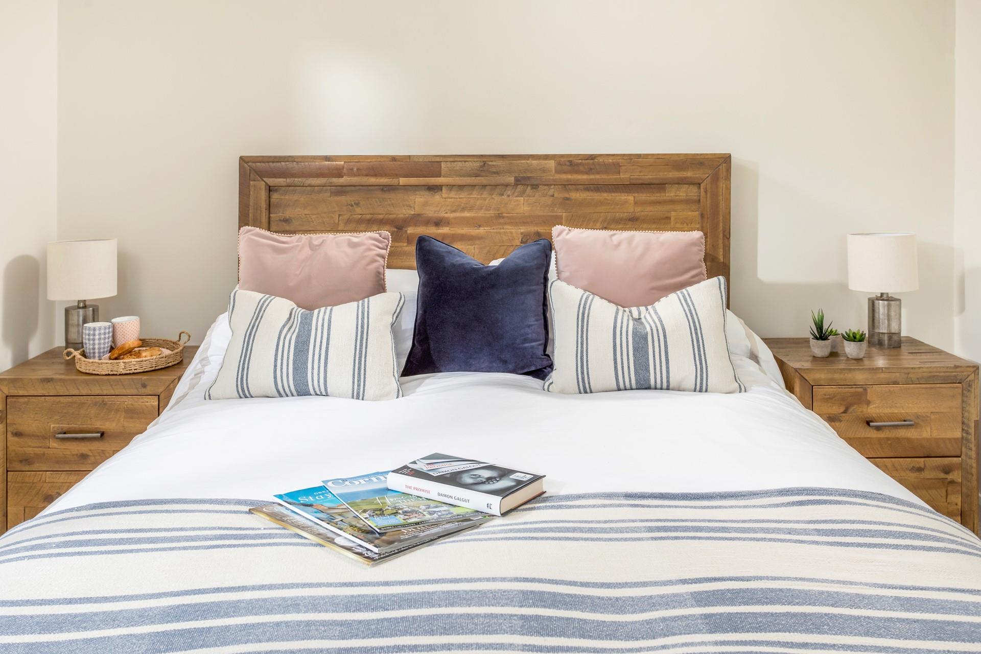 Wake up and treat yourself to breakfast in bed to start the day.