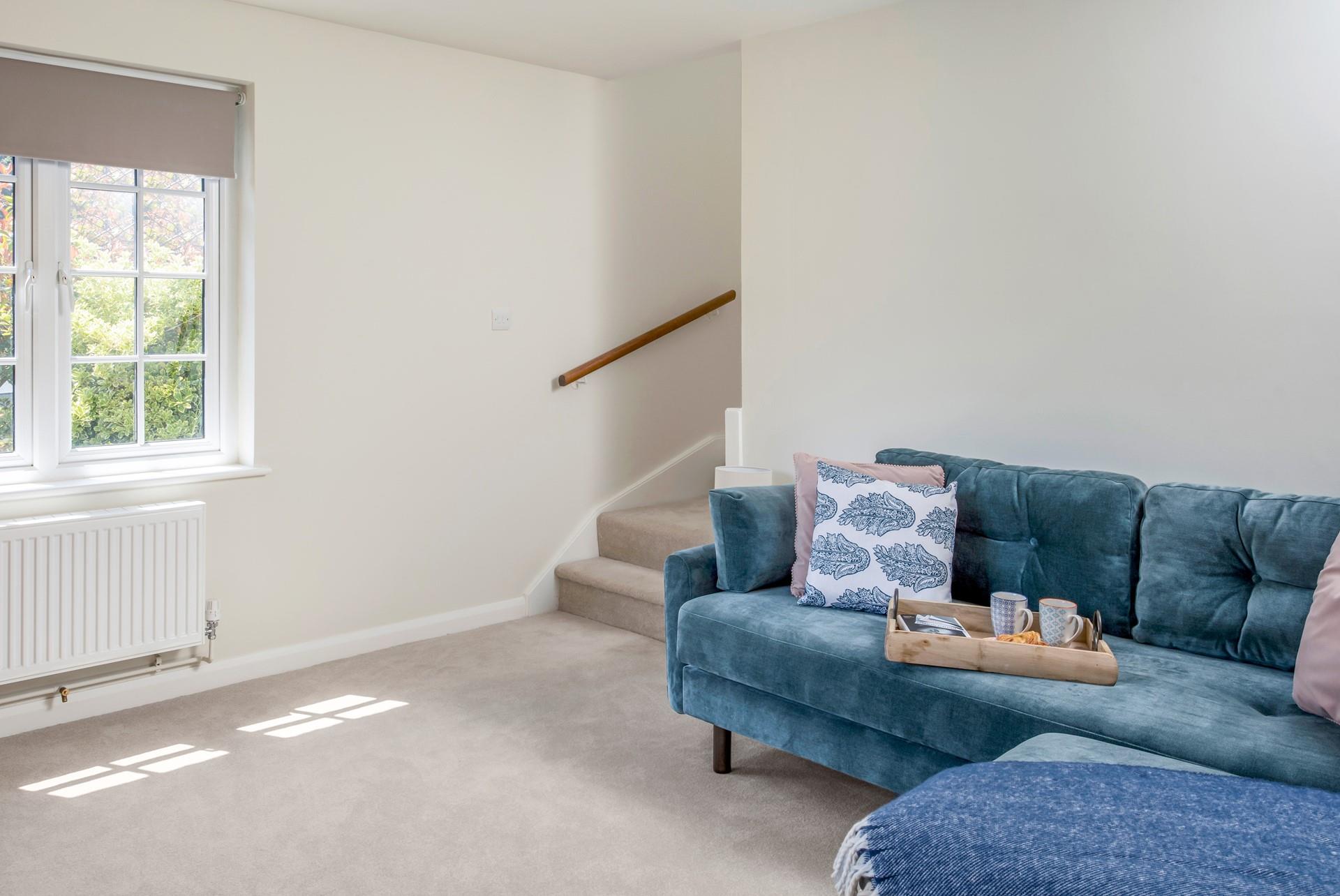 The snug provides an additional space to relax in the evening.