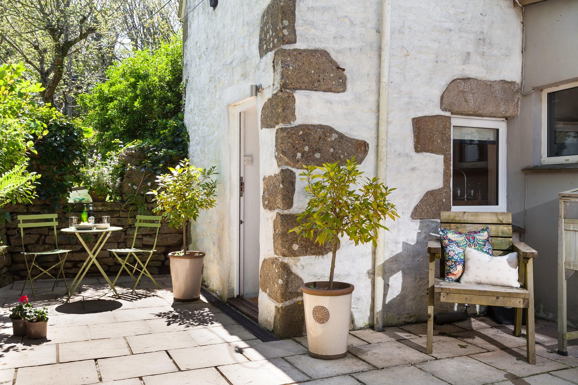 Soak up the sunshine in the garden with an ice cold beer.