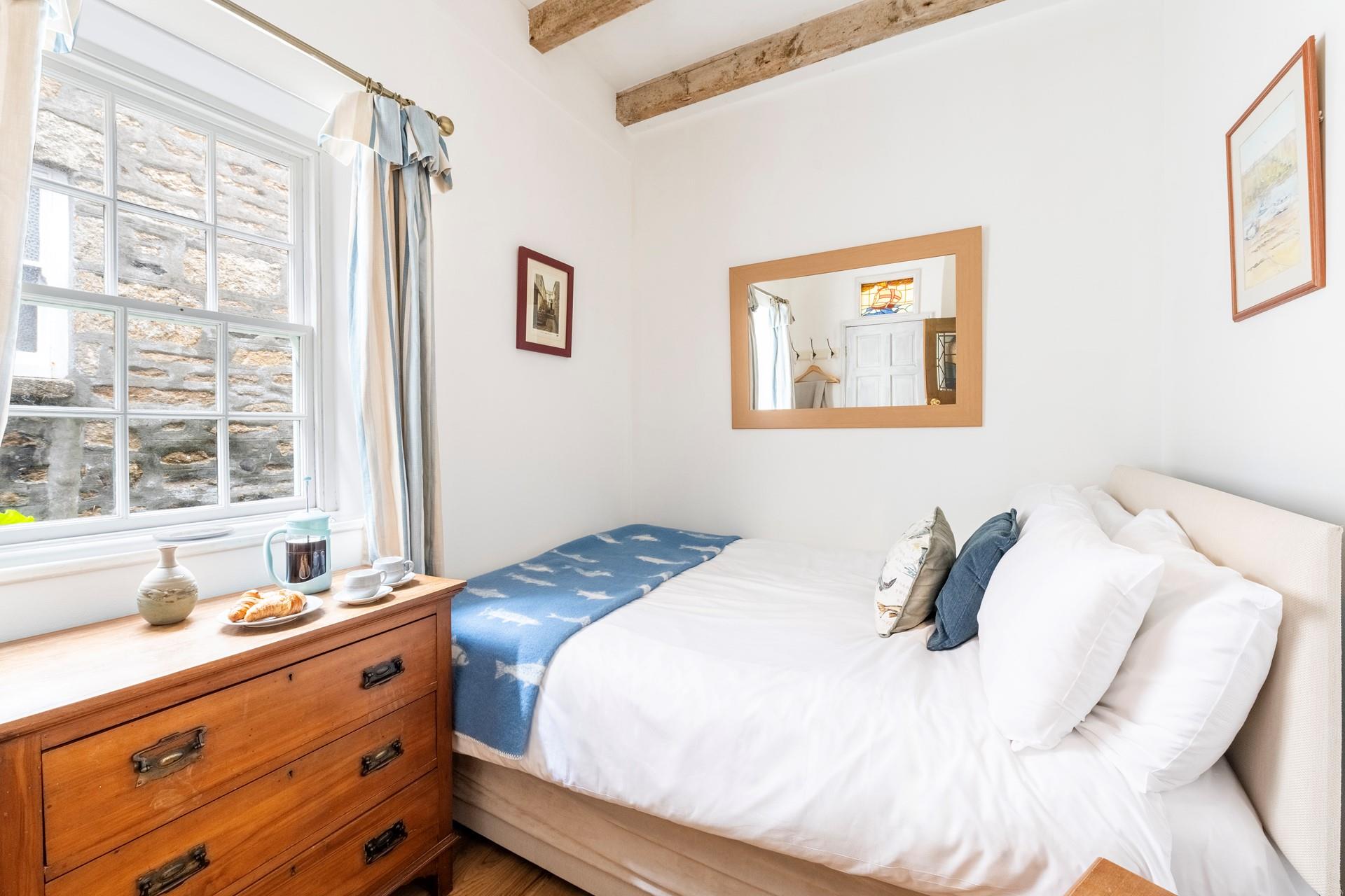 Start the day with fresh coffee and pastries.