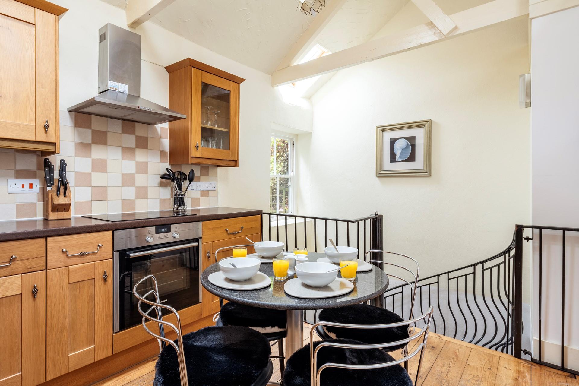 Start the day with a hearty cooked breakfast to set yourself up for the day.